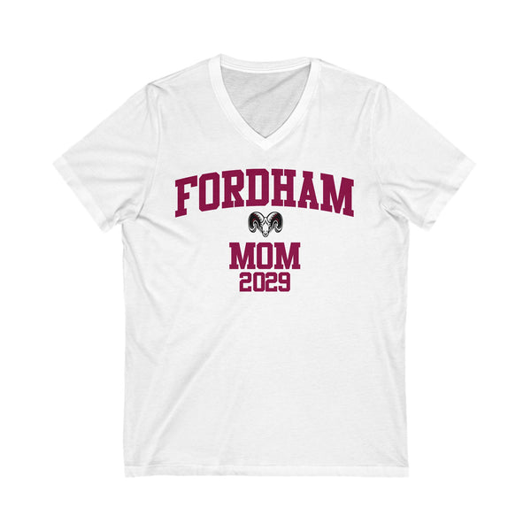 Fordham 2029 MOM V-Neck Tee