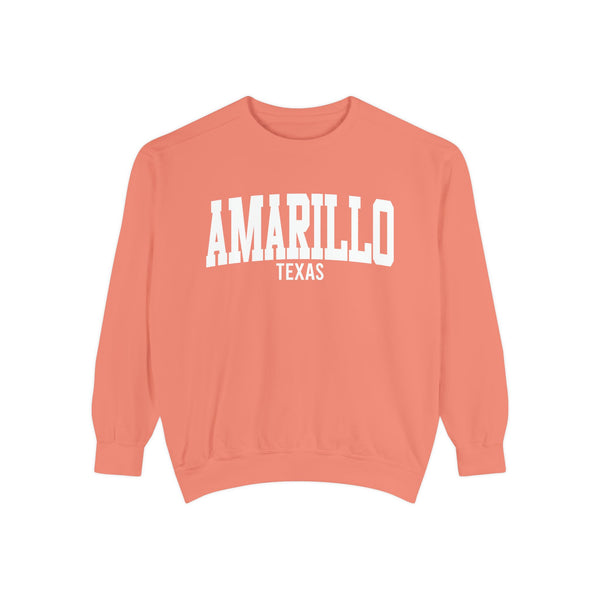 Amarillo Texas Comfort Colors Sweatshirt