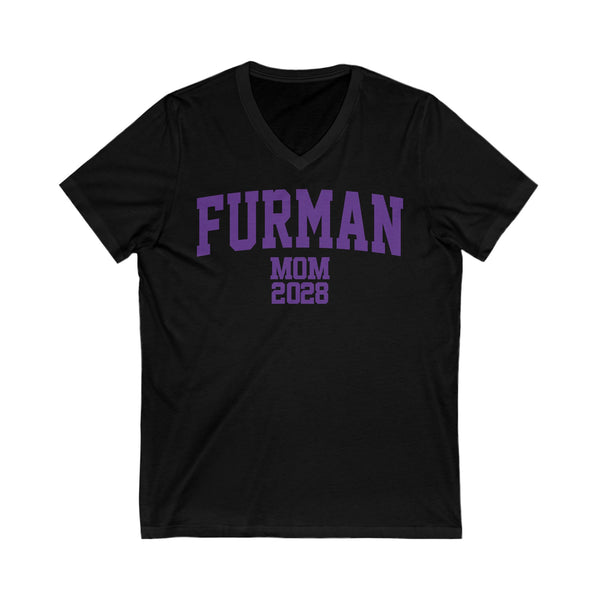 Furman Class of 2028 - MOM V-Neck Tee