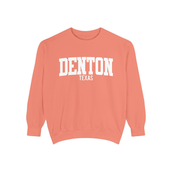 Denton Texas Comfort Colors Sweatshirt