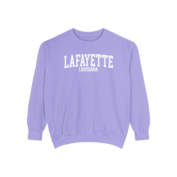 Lafayette Louisiana Comfort Colors Sweatshirt