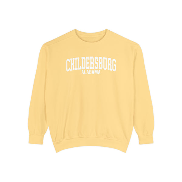 Childersburg Alabama Comfort Colors Sweatshirt