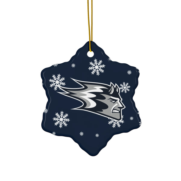 UW Stout Ceramic Ornaments