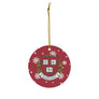 Harvard Ceramic Ornaments