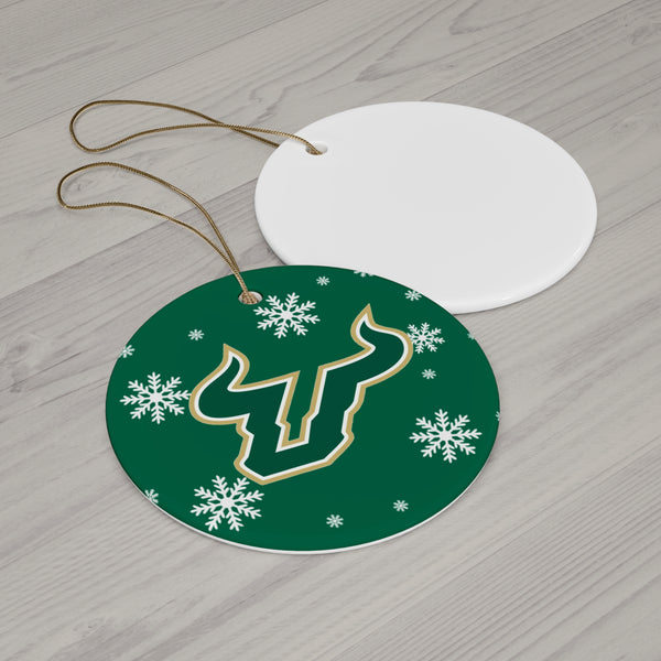 USF Ceramic Ornaments