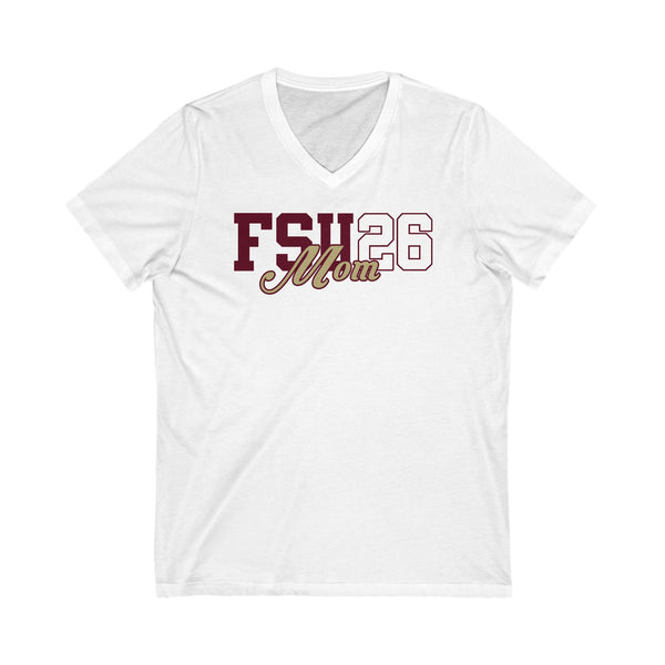 FSU MOM Class of 2026 V-Neck Tee