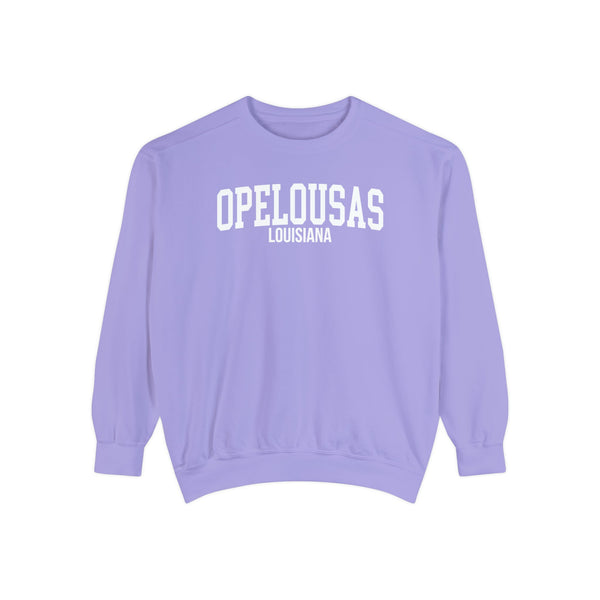 Opelousas Louisiana Comfort Colors Sweatshirt