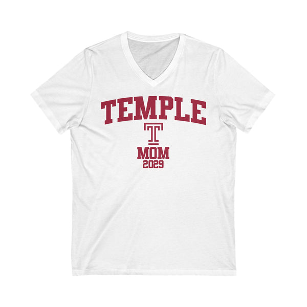 Temple 2029 MOM V-Neck Tee