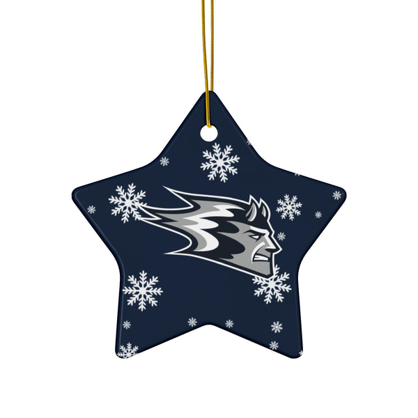 UW Stout Ceramic Ornaments