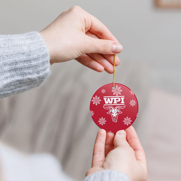 WPI Ceramic Ornaments