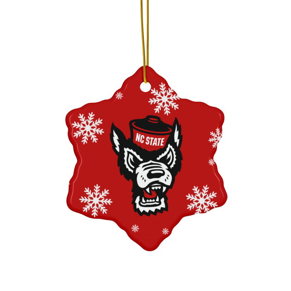 NC State Ceramic Ornaments