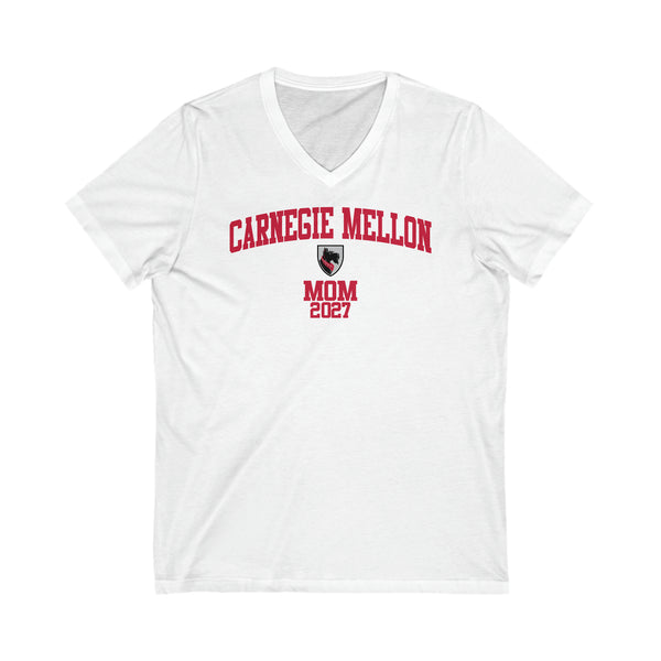 Carnegie Mellon Class of 2027 MOM V-Neck Tee