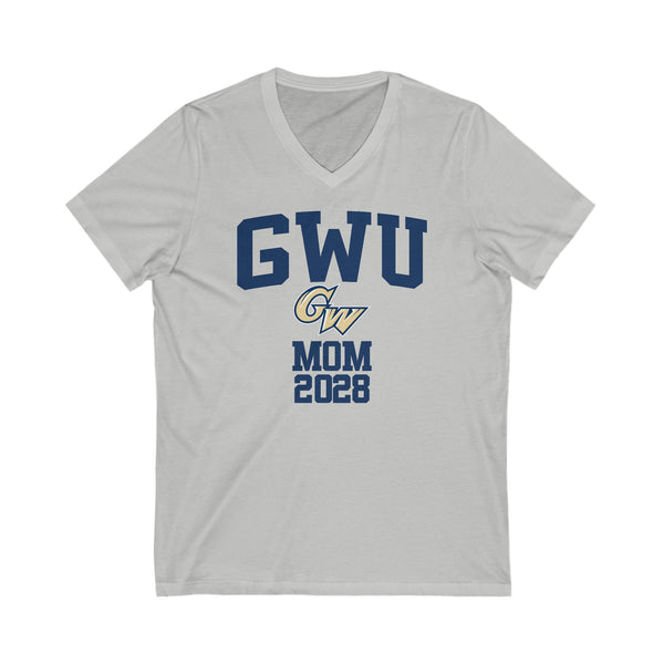 GWU Class of 2028 MOM V-Neck Tee