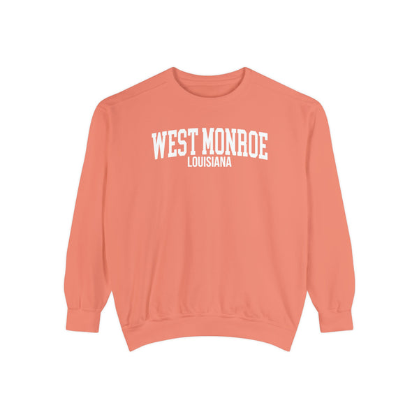 West Monroe Louisiana Comfort Colors Sweatshirt