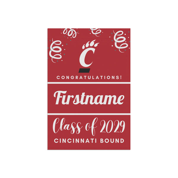 Personalized Cincinnati 2029 Yard Flag