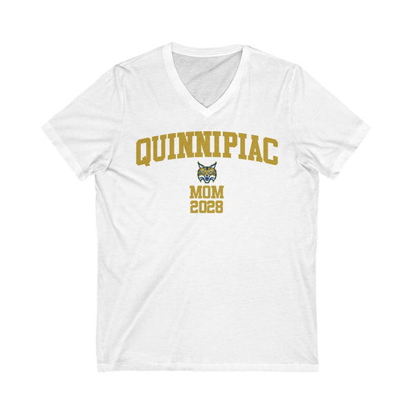 Quinnipiac Class of 2028 MOM V-Neck Tee