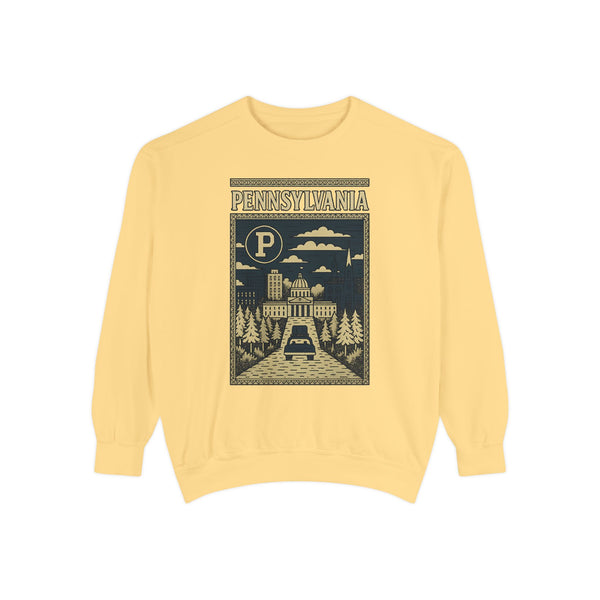 Pennsylvania Vibes Comfort Colors Sweatshirt