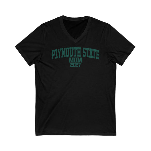 Plymouth State Class of 2027 MOM V-Neck Tee