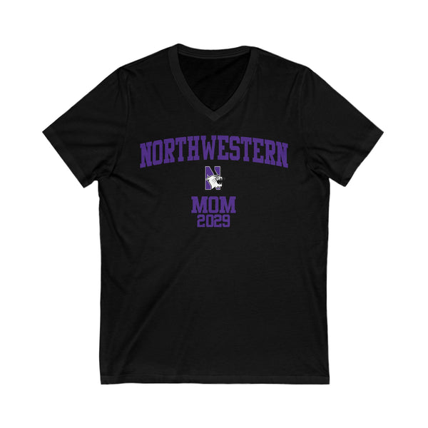 Northwestern 2029 MOM V-Neck Tee