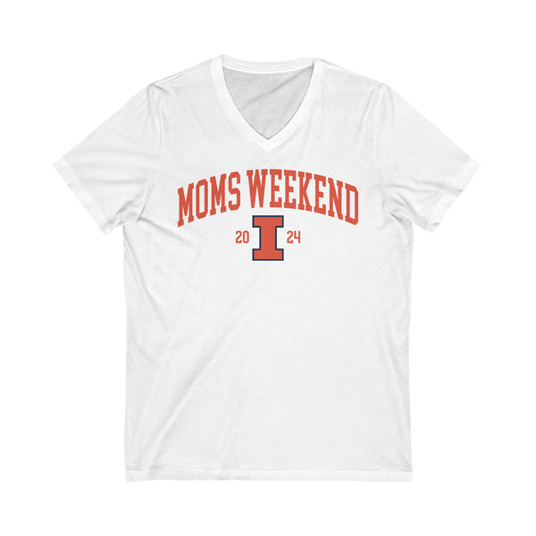 UIUC Moms Weekend 2024 V-Neck