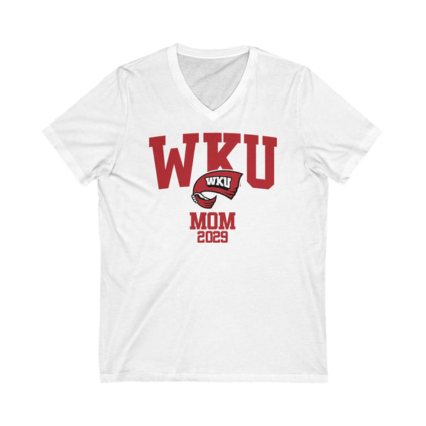 WKU 2029 MOM V-Neck Tee