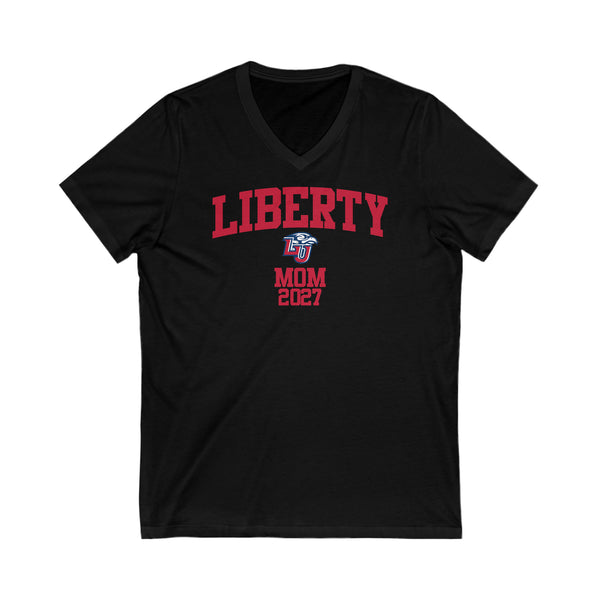 Liberty Class of 2027 MOM V-Neck Tee