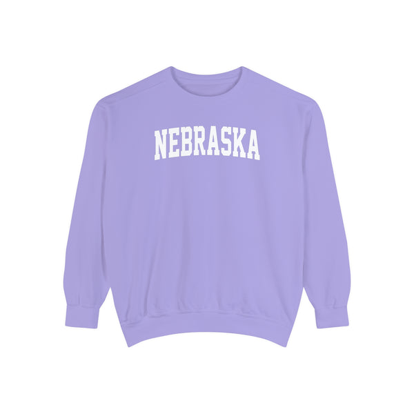 Nebraska Comfort Colors Sweatshirt