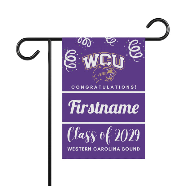 Personalized WCU 2029 Yard Flag