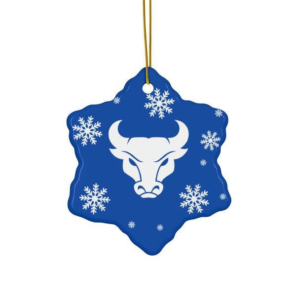 Buffalo Ceramic Ornaments