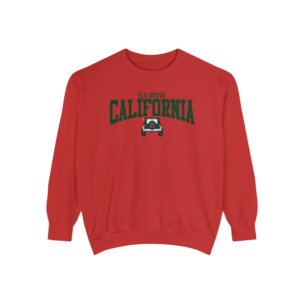 Elk Grove California Jeep Comfort Colors Sweatshirt