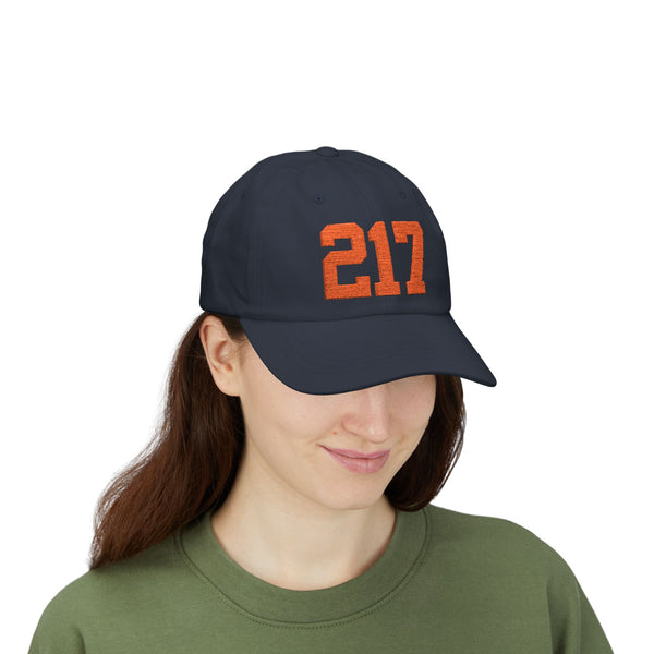 217 - UIUC Champaign and Urbana Classic Embroidered Cap