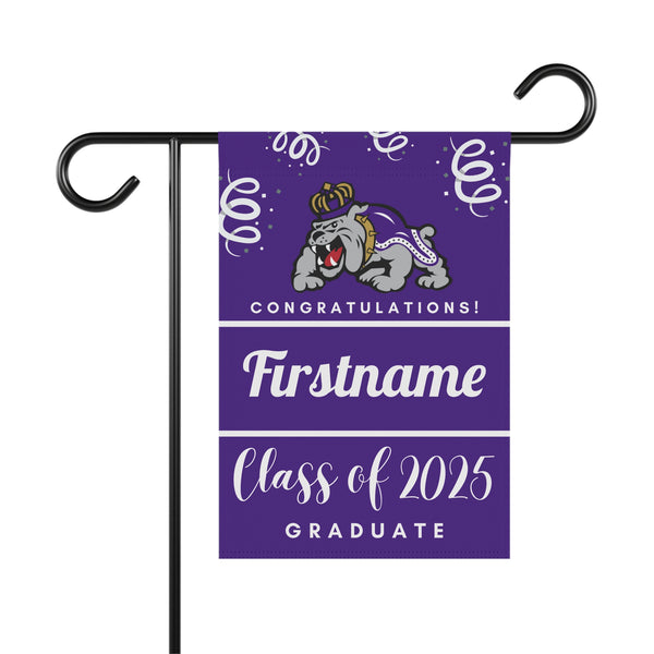 Personalized JMU 2025 Graduate Yard Flag