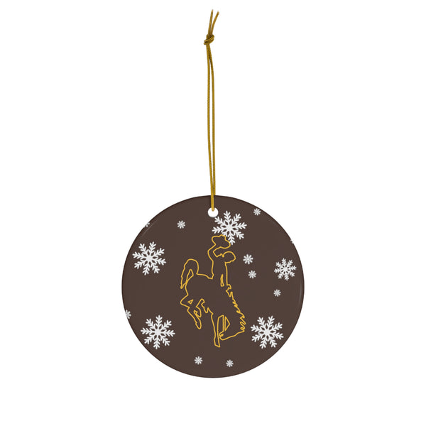 Wyoming Ceramic Ornaments