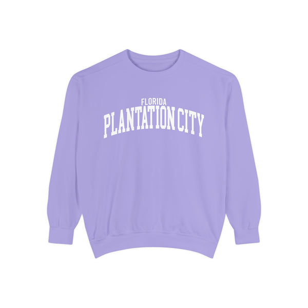 Plantation City Florida Comfort Colors Sweatshirt