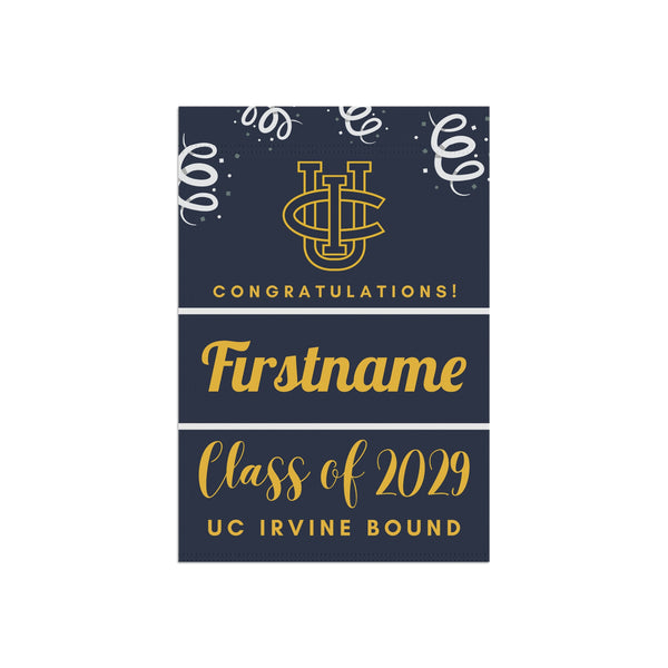 Personalized UCI 2029 Yard Flag