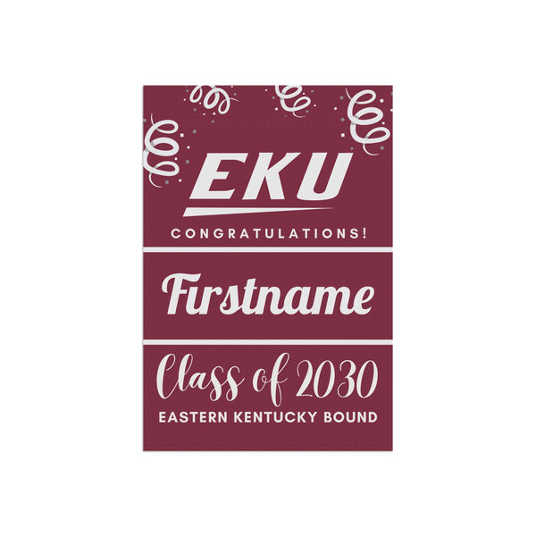 Personalized EKU 2030 Yard Flag