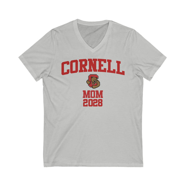 Cornell Class of 2028 MOM V-Neck Tee
