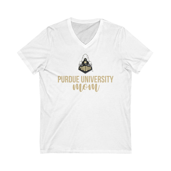 Purdue University MOM V-Neck Tee