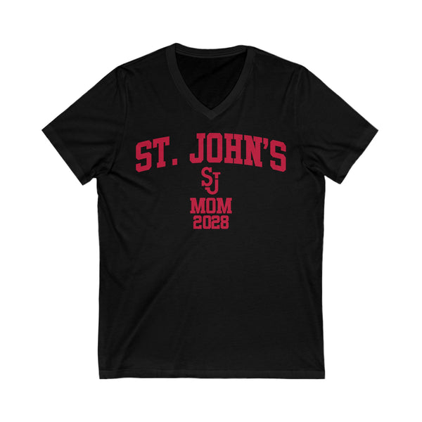 St. John's Class of 2028 - MOM V-Neck Tee