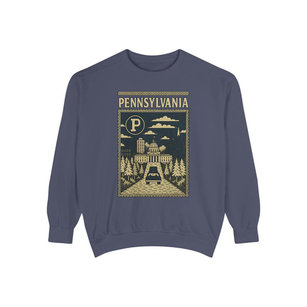 Pennsylvania Vibes Comfort Colors Sweatshirt
