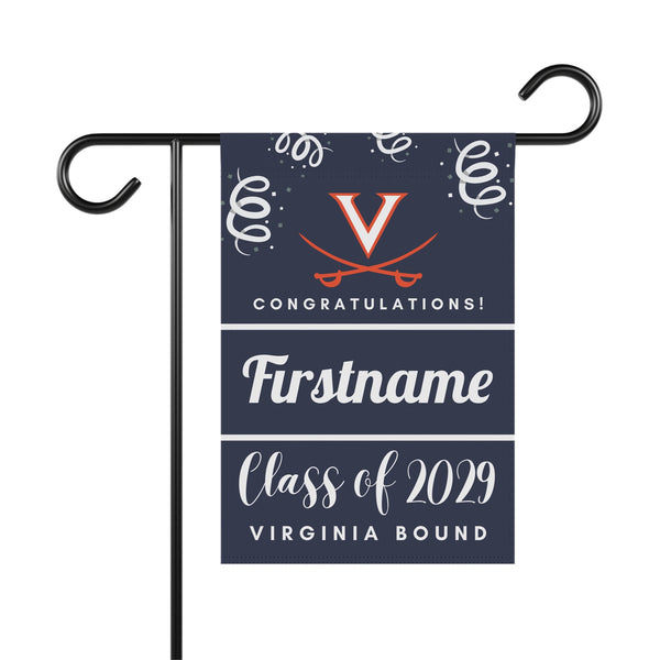 Personalized UVA 2029 Yard Flag