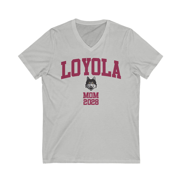 LUC Class of 2028 MOM V-Neck Tee