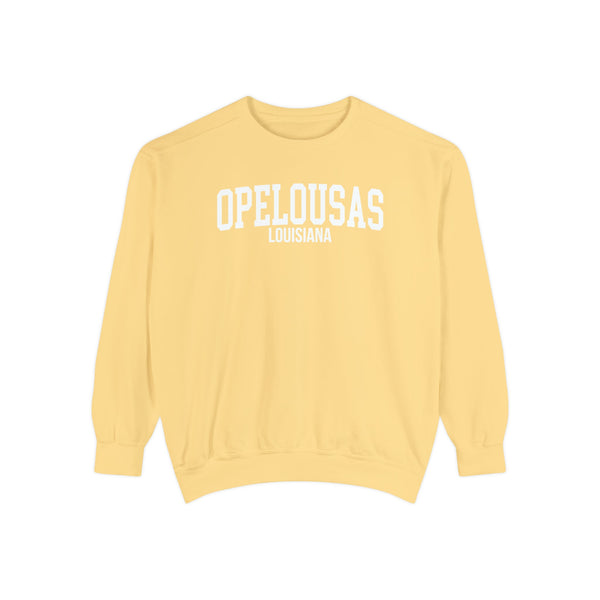 Opelousas Louisiana Comfort Colors Sweatshirt