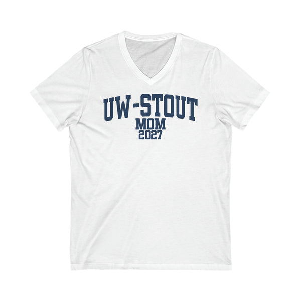 UW Stout Class of 2027 MOM V-Neck Tee