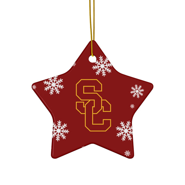 USC Ceramic Ornaments