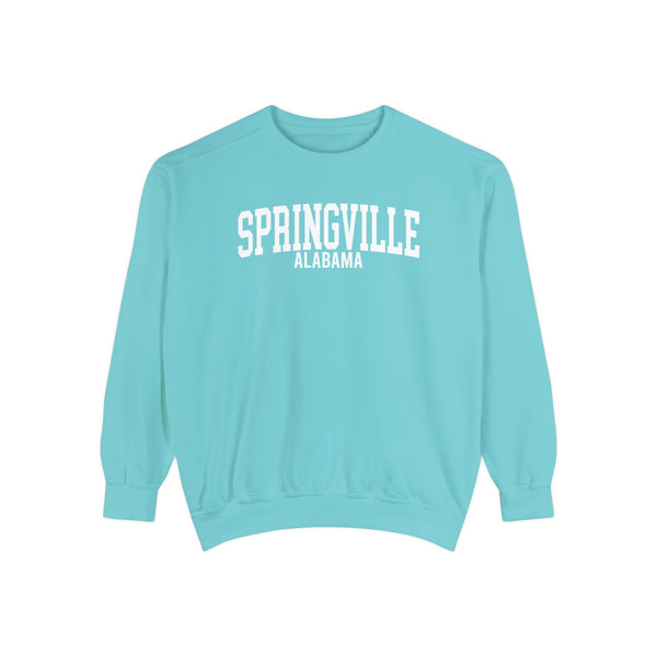 Springville Alabama Comfort Colors Sweatshirt