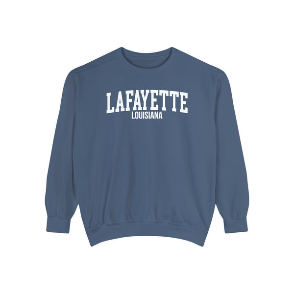 Lafayette Louisiana Comfort Colors Sweatshirt
