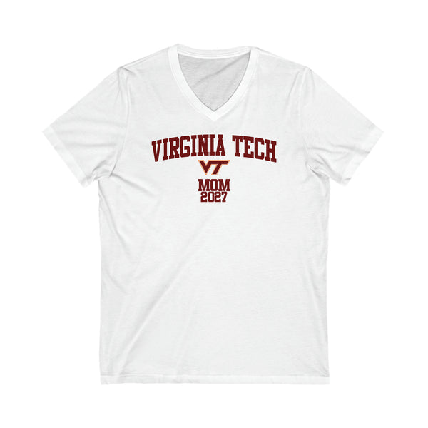 VT Class of 2027 MOM V-Neck Tee
