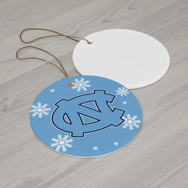 UNC Chapel Hill Ceramic Ornaments
