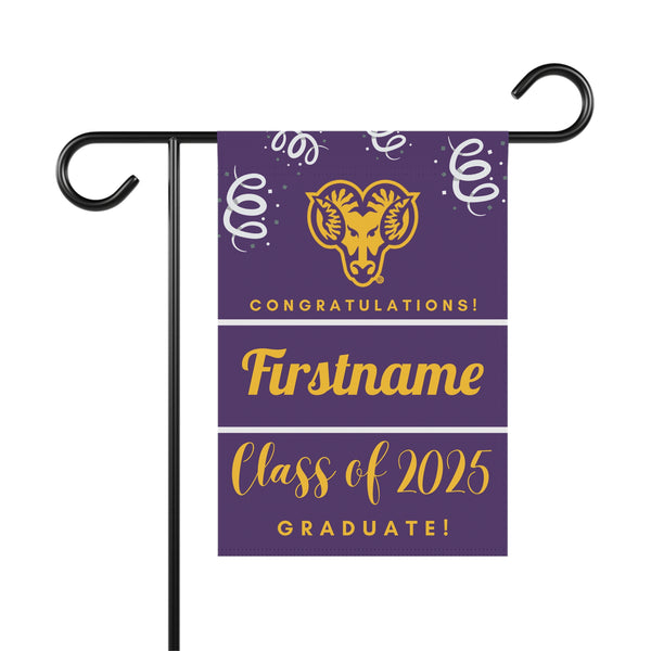 Personalized West Chester 2025 Graduate Yard Flag